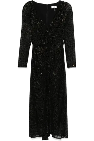 NISSA Vestido midi con motivo de lunares