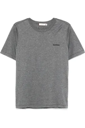 CANALI Playera con logo bordado