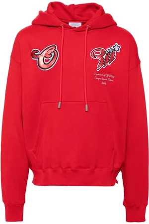 OFF-WHITE Hoodie con parche Scorpio