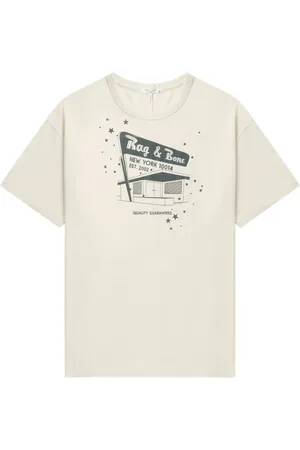 RAG&BONE Playera con estampado gráfico