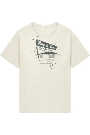 RAG&BONE Playera con estampado gráfico