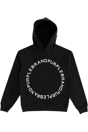 Purple Brand Hoodie Circle Wordmark