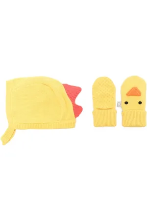 Stella McCartney Set de guantes y gorro Chick