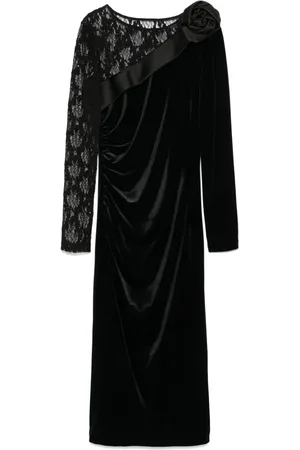 NISSA Vestido midi con encaje incorporado