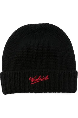 Woolrich Gorro con logo bordado
