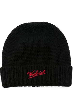 Woolrich Gorro con logo bordado