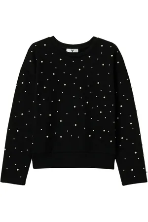 Twin-Set Sudadera con detalles de perla