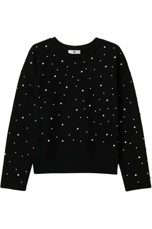 Twin-Set Sudadera con detalles de perla