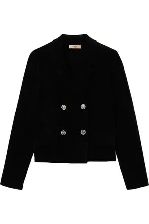 Twin-Set Blazer tejido con doble botonadura