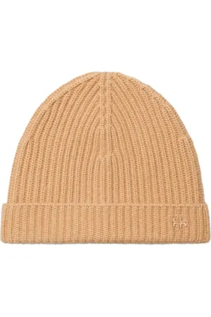 Tory Burch Gorro de cachemira tejido de canalé