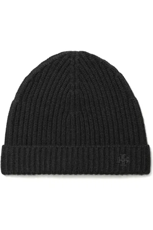 Tory Burch Gorro de cachemira tejido de canalé