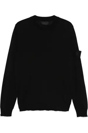Stone Island Suéter con distintivo Compass