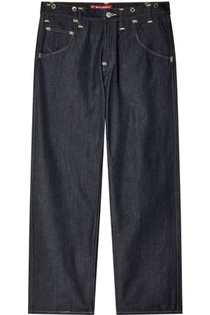 JUNYA WATANABE Jeans con costuras en contraste