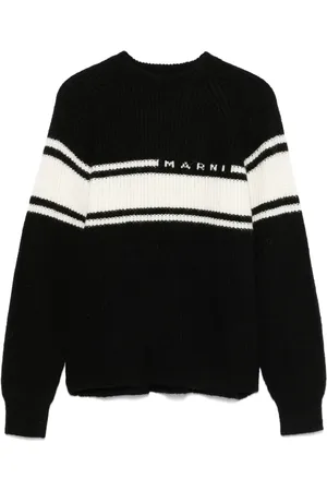 Marni Suéter con detalle de rayas
