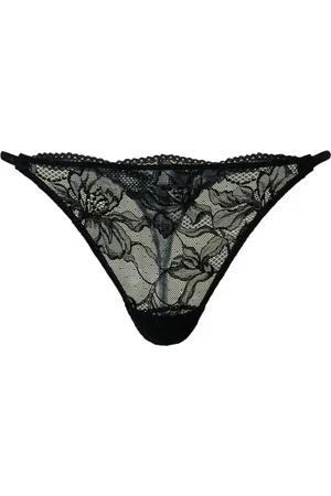 Twin-Set Tanga de encaje