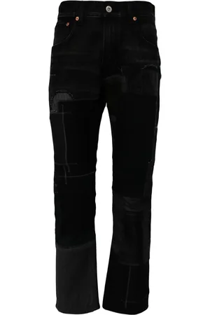 JUNYA WATANABE Jeans con diseño patchwork