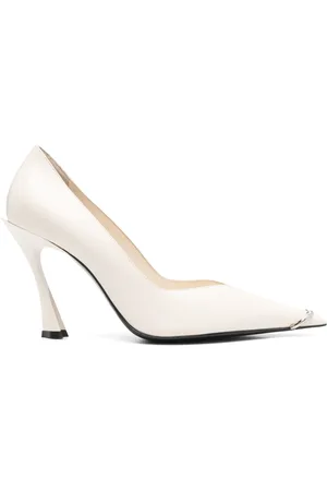MUGLER Zapatilla con detalle de piercing y tacón de 90mm