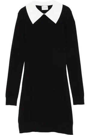 Claudie Pierlot Vestido tejido con cuello removible