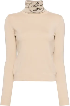 CHANEL Suéter con cuello vuelto 2004