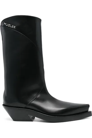 MUGLER Botas Santiag con tacón de 55mm