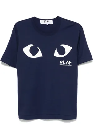 Comme des Garçons Playera con logo estampado