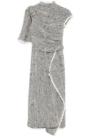 Erdem Vestido midi con diseño drapeado