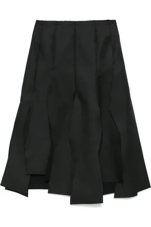 Comme des Garçons Falda corta con diseño plisado