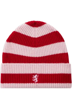PRINGLE OF SCOTLAND Gorro a rayas de cachemira