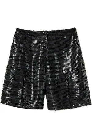 Twin-Set Shorts bordados con lentejuelas