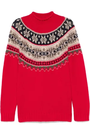 ERIC BOMPARD Suéter de tejido fair isle