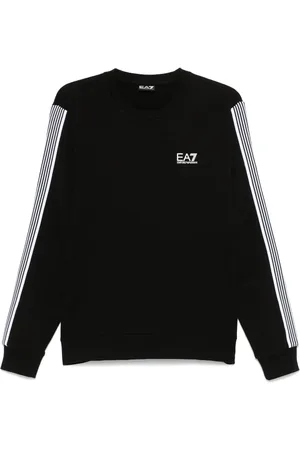 EA7 Sudadera con detalle de rayas