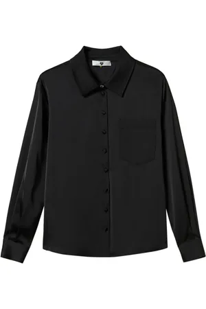 Twin-Set Camisa con efecto satinado