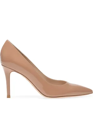 Gianvito Rossi Zapatillas de charol con tacón de 85mm