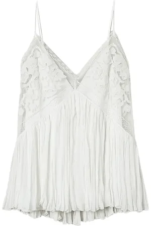 Twin-Set Top con apliques de tul