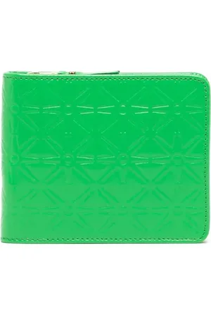 Comme des Garçons Cartera con motivo en relieve