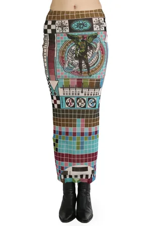 Jean Paul Gaultier Mire maxi skirt