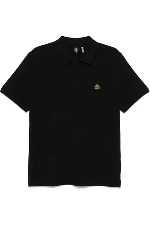 Moose Knuckles Playera tipo polo Everett Gold