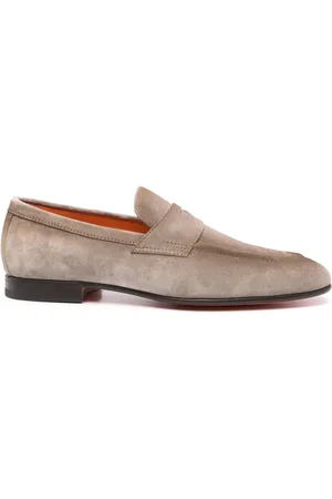 santoni Mocasines de gamuza