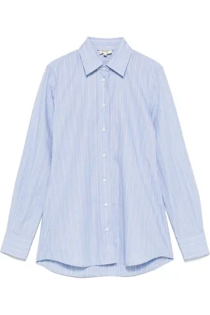 DIEGA Camisa con rayas estampadas