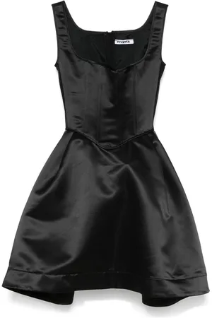 VIVETTA Vestido corto de satén Duchess