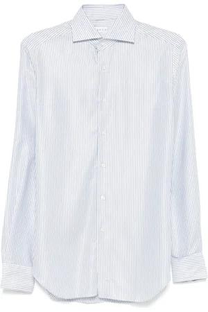 Xacus Camisa con rayas estampadas