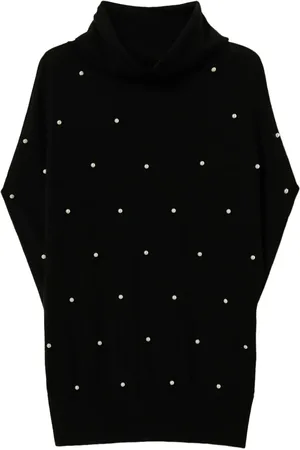 Twin-Set Top con detalle de perlas