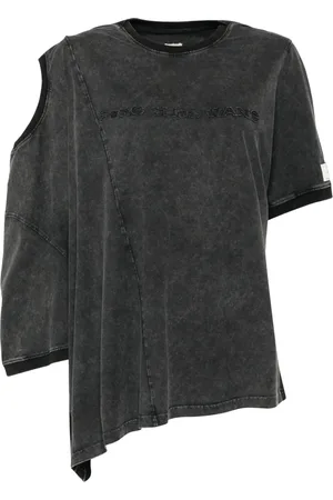 Feng Chen Wang Playera con cuello doble