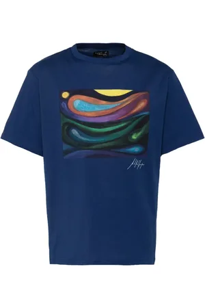 AGNÈS B. Playera con estampado gráfico