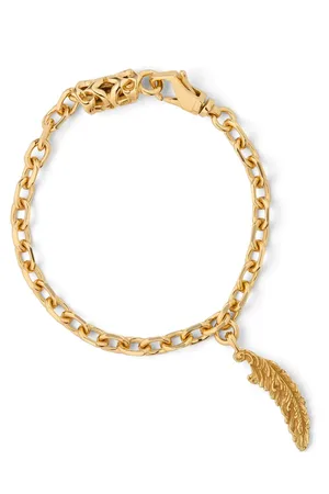 EMANUELE BICOCCHI Pulsera con dije Piuma