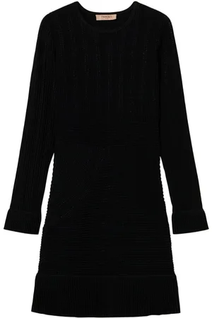 Twin-Set Vestido corto manga larga