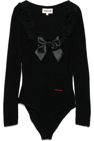 Shushu/Tong Body con detalle de moño