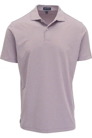 Peter Millar Playera tipo polo con rayas estampadas