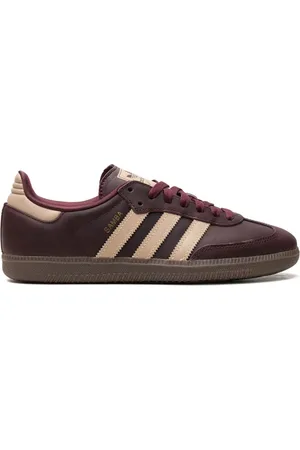 adidas Tenis Samba OG "Maroon/Crystal Sand/Gold Metallic"