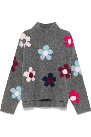 Il gufo Suéter Flowers
